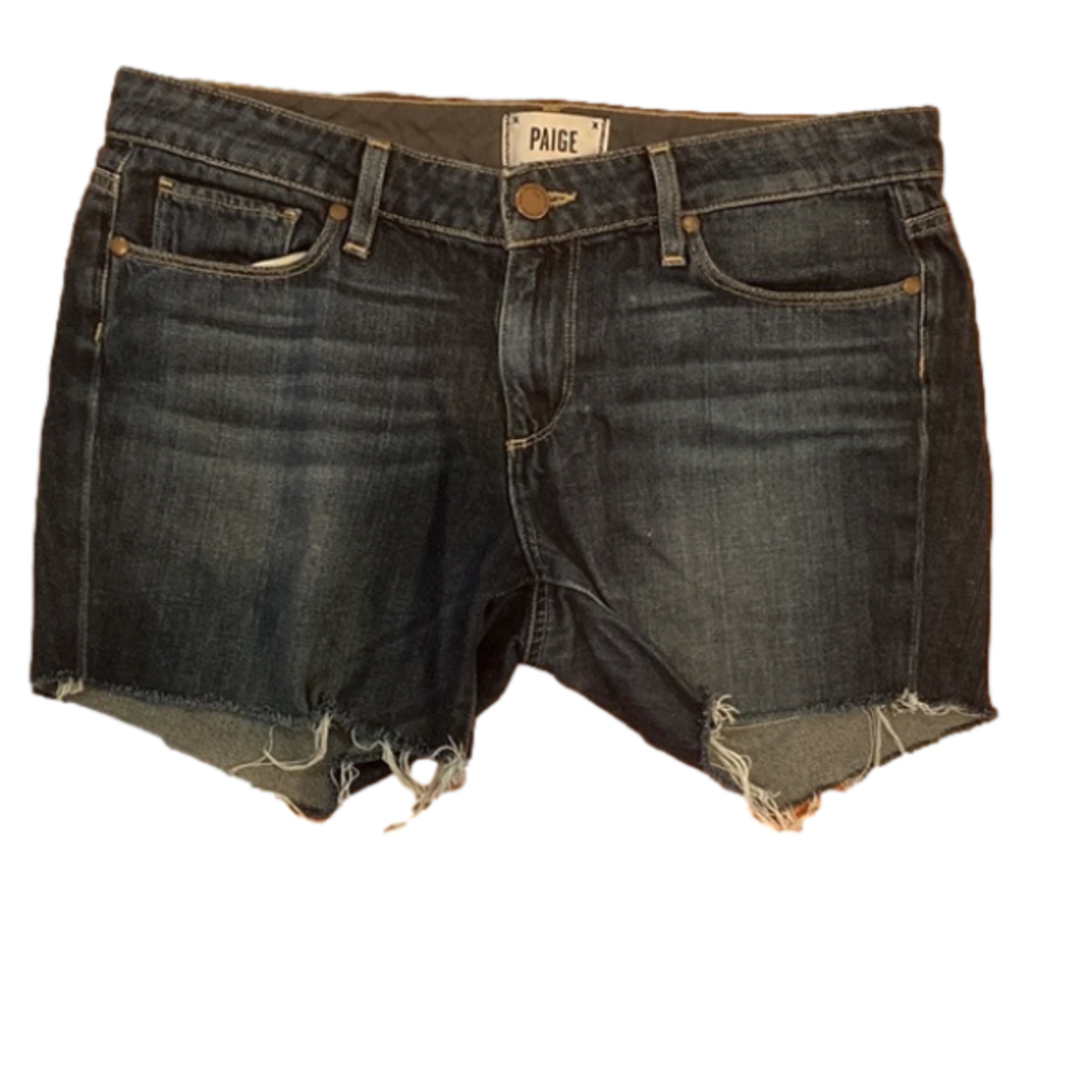 Paige Jimmy Jimmy Skinny Denim Shorts